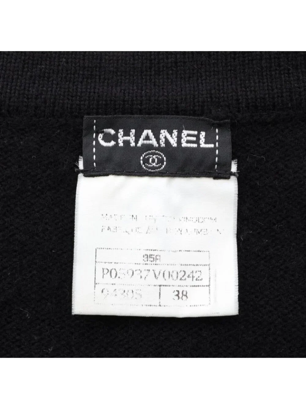 Chanel Set CC Logo Button Cardigan Skirt Knit Set